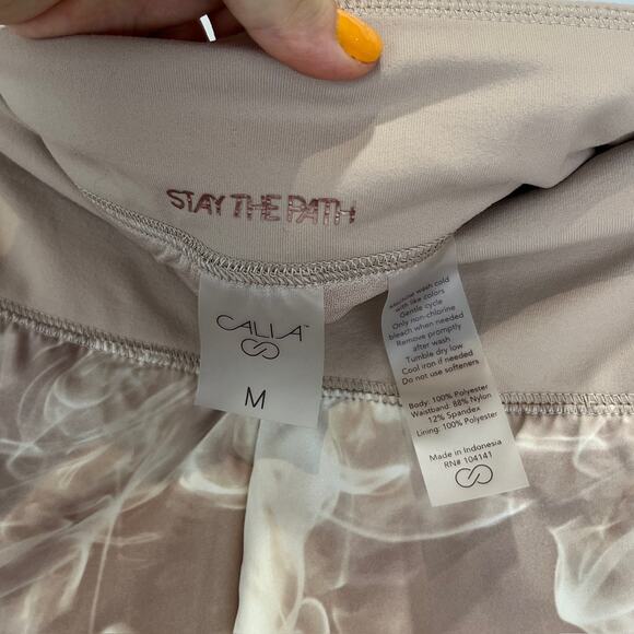 CALIA M Carrie Underwood Kick It Up Performance Shorts Smoke Sandstone Tan - Picture 3 of 8